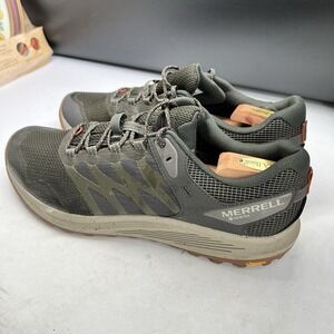 Merrell Nova 3 Gore-Tex Shoes Mens Size 14 Wide Hiking Camping Outdoors Green
